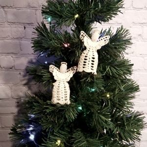 Vintage Crocheted Angel Ornaments 2